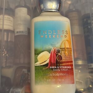 Bath & Body Works Endless Weekend Body Lotion - Cream, Blue, Orange